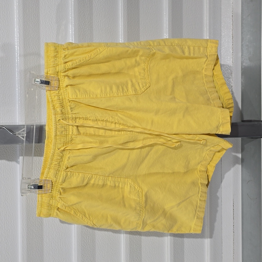 Basic Editions Yellow Shorts Size‎ Small - Picture 2 of 9